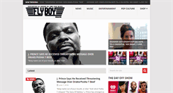 Desktop Screenshot of flyboymagazine.com